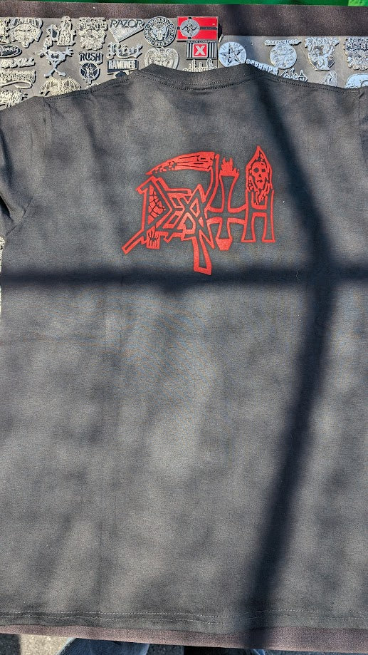 Death - logo tee double sided