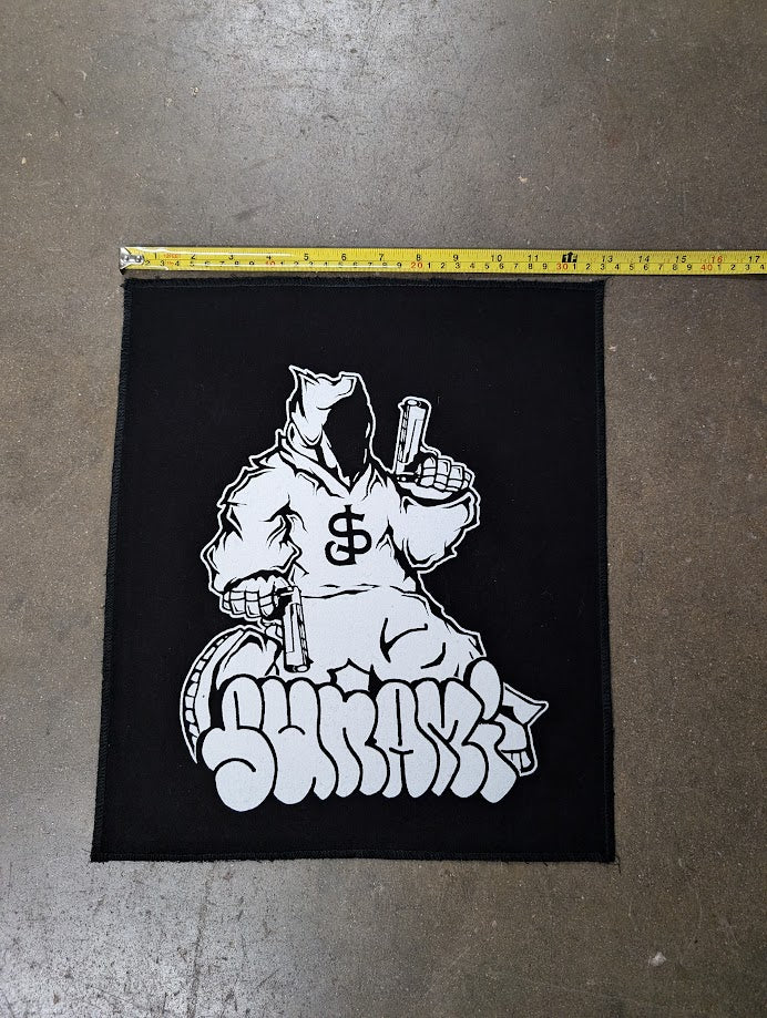 Sunami Back Patch - Demonstration