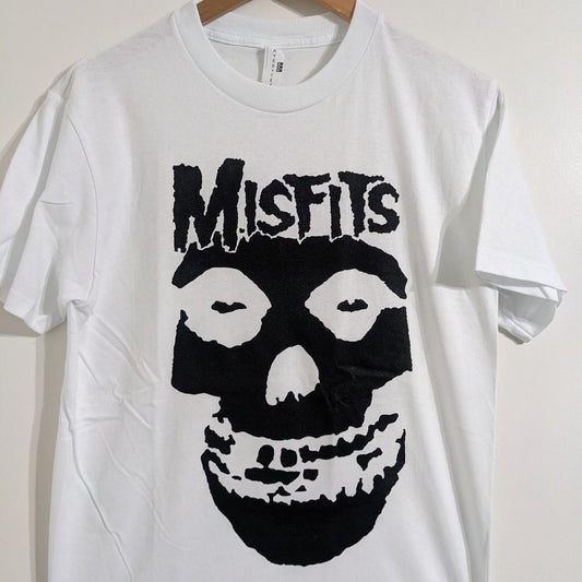 Misfits - (white) logo tee