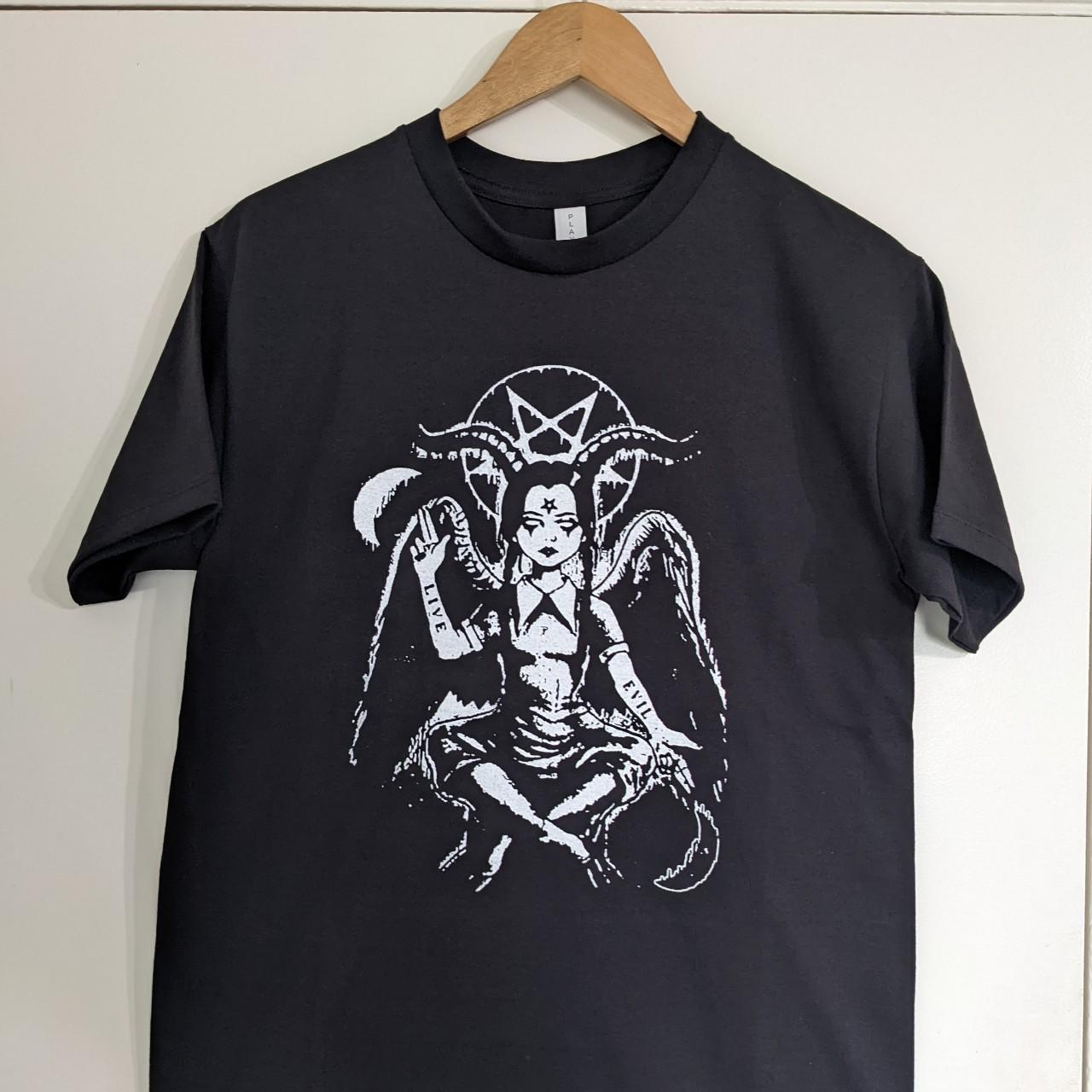 Wednesday Addams - Baphomet tee